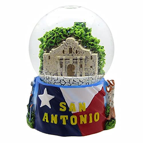 スノーグローブ 雪 置物 インテリア 海外モデル pcf Souvenirs San Antonio Texas Snow Globe - Snow Dome - 65mmスノーグローブ 雪 置物 インテリア 海外モデル