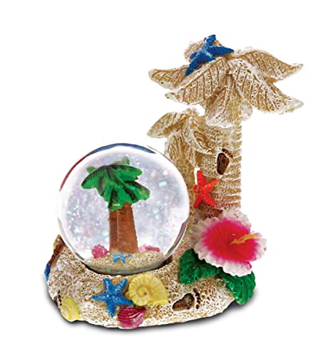 スノーグローブ 雪 置物 インテリア 海外モデル CoTa Global Beach Palm Tree Snow Globe - Water Globe Figurine with Sparkling Glitter, Collectible Novelty Ornament for Home Decor, for Birthdays, Holiday and Vaスノーグローブ 雪 置物 インテリア 海外モデル