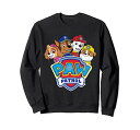 pEpg[ AJA q LbY t@bV Paw Patrol Logo with Puppies Sweatshirt SweatshirtpEpg[ AJA q LbY t@bV