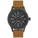 angelica㤨ӻ å  Timex Men's Expedition Scout Solar 40mm Watch ? Gunmetal Case Gray Dial with Tan Genuine Leather Strapӻ å 󥺡פβǤʤ17,910ߤˤʤޤ