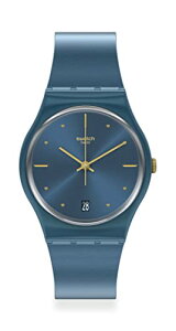 腕時計 スウォッチ レディース 【送料無料】Swatch Gent Standard Quartz Silicone Strap, Blue, 16 Casual Watch (Model: GN417)腕時計 スウォッチ レディース