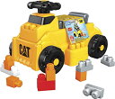 メガブロック メガコンストラックス 組み立て 知育玩具 MEGA BLOKS Cat Fisher-Price Toddler Blocks Building Toy, Large Dump Truck with 11 Pieces and Storage, Yellow, Gift Ideas for Kidsメガブロック メガコンストラックス 組み立て 知育玩具