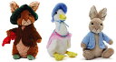 ガンド GUND ぬいぐるみ リアル お世話 3 Piece Nursery Tale Stuffed Animal Bundle, Peter Rabbit, Benjamin Bunny and Jemima Puddle Duckガンド GUND ぬいぐるみ リアル お世話