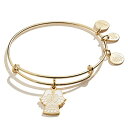 アレックスアンドアニ アメリカ アクセサリー ブランド かわいい Alex and Ani Holiday Expandable Bangle for Women, Tree Topper Angel Charm, Shiny Silver Finish, 2 to 3.5 inアレックスアンドアニ アメリカ アクセサリー ブランド かわいい