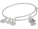 アレックスアンドアニ アメリカ アクセサリー ブランド かわいい Alex and Ani Occasions Expandable Bangle for Women, Thanks a Bunch Charm, Shiny Silver Finish, 2 to 3.5 inアレックスアンドアニ アメリカ アクセサリー ブランド かわいい