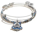 アレックスアンドアニ アメリカ アクセサリー ブランド かわいい Alex and Ani The Polar Express Expandable Bangle for Women, Train Charm and Beads, Rafaelian Silver Finish, 2 to 3.5 in, Set of アレックスアンドアニ アメリカ アクセサリー ブランド かわいい