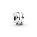 パンドラ ブレスレット チャーム アクセサリー ブランド PANDORA Polished Ribbons Clip Charm, 925 Sterling Silver - 799502C00パンドラ ブレスレット チャーム アクセサリー ブランド