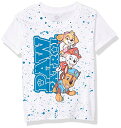 パウパトロール アメリカ直輸入 子供服 キッズ ファッション Nickelodeon Boys' Toddler Paw Patrol Short Sleeve T-Shirt, White, 3Tパウパトロール アメリカ直輸入 子供服 キッズ ファッション
