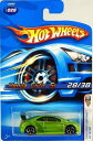 ホットウィール Hot Wheels ホンダ シビック Si 2006ファーストエディション 28/38 #028 グリーン HONDA ビークル ミニカー