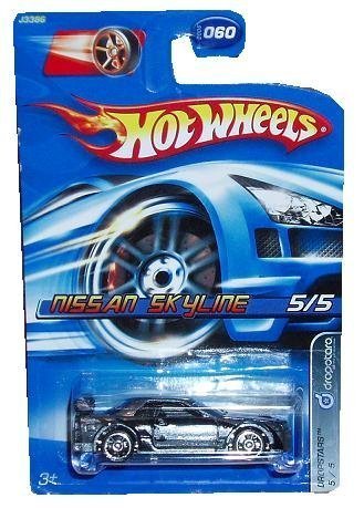 ホットウィール Hot Wheels ニッサン スカイライン ドロップスターズ 5/5 #060 NISSAN 日産 ビークル ミニカー