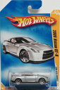 ホットウィール Hot Wheels 2009ニッサン GT-R 2009ニューモデル 01/42 001/190 シルバー NISSAN 日産 ビークル ミニカー