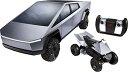 ホットウィール マテル ミニカー ホットウイール Hot Wheels RC 1:10 Tesla Cybertruck Radio-Controlled Tr...