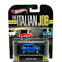 ホットウィール マテル ミニカー ホットウイール Hot Wheels Morris Mini (Blue) The Italian Job 2012 Retr...