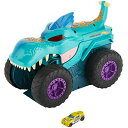 ホットウィール Hot Wheels モンスタートラック カーチョンピン メガレックス 光と音のエフェクト 1/64スケールの車やトラックを食べる