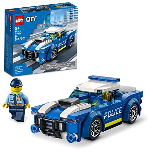 レゴ シティ LEGO City Police Car Toy 60312 for Kids 5 Plus Years Old with Officer Minifigure, Small Gift Idea, Adventures Series, Car Chase Building Setレゴ シティ