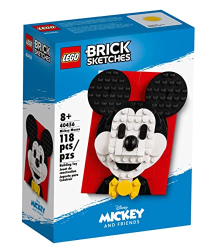 S LEGO EGO Brick Sketches: Mickey Mouse (118 pcs)S