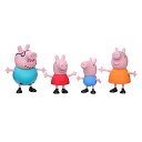 Peppa Pig ybpsbO AJA  Peppa Pig Peppa's Adventures Peppa's Family Figure 4-Pack, Includes 4 Figures in Iconic Outfits, Kids Easter Toys, Gifts, or Basket Stuffers, Ages 3+Peppa Pig ybpsbO AJA 