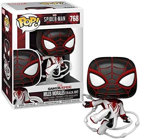 ファンコ FUNKO フィギュア 人形 アメリカ直輸入 【送料無料】Spider-Man Miles Morales T.R.A.C.K. Track Suit Pop # 768 Marvel Gamerverse Vinyl Figure (Bundled with EcoTek Protector to Protect Display Boファンコ FUNKO フィギュア 人形 アメリカ直輸入