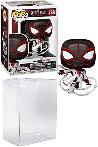 ファンコ FUNKO フィギュア 人形 アメリカ直輸入 【送料無料】Spider-Man Miles Morales T.R.A.C.K. Track Suit Pop # 768 Marvel Gamerverse Vinyl Figure (Bundled with EcoTek Protector to Protect Display Boファンコ FUNKO フィギュア 人形 アメリカ直輸入