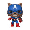 ファンコ FUNKO フィギュア 人形 アメリカ直輸入 Funko Pop! Marvel: Year of The Shield - Capwolf, Amazon Funkon Exclusiveファンコ FUNKO フィギュア 人形 アメリカ直輸入