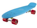 スタンダードスケートボード スケボー 海外モデル 直輸入 Ridge Mini Cruiser Unisex Street Skateboard Blue/Re...