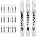 海外輸入品 ダーツ シャフト Target Darts 10 x Sets of Clear Pro Grip Shaft Medium - 30 in Tot...