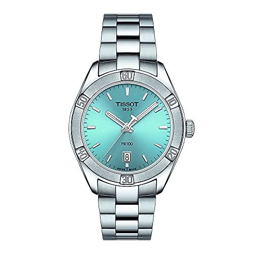 ティソ 腕時計 ティソ レディース Tissot Womens PR 100 Lady Sport Chic Swiss Quartz Watch, Grey, Stainless Steel, 18 (T1019101135100)腕時計 ティソ レディース