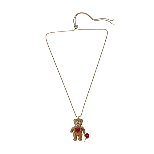 ベッツィ・ジョンソン ネックレス Betsey Johnson アメリカ 日本未発売 Betsey Johnson Bear Pendant Slider Necklaceベッツィ・ジョンソン ネックレス Betsey Johnson アメリカ 日本未発売