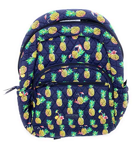 Fubh[ xubh[ AJ t_B}CA~ { Vera Bradley Essential Backpack Quilted Cotton Toucan Party PineappleFubh[ xubh[ AJ t_B}CA~ {