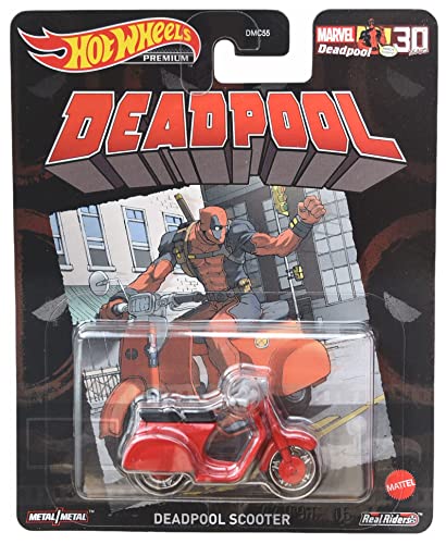 ホットウィール マテル ミニカー ホットウイール Hot Wheels Deadpool Scooterホットウィール マテル ミニカー ホットウイール