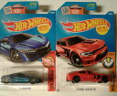 ホットウィール マテル ミニカー ホットウイール Hot Wheels 2016 17 Acura NSX (Blue) & '15 Dodge Charger SRT8 (red) Bundle Set of..