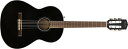 フェンダー アコースティックギター 海外直輸入 Fender CN-60S Concert Nylon String Acoustic Guitar, Blac...