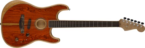 フェンダー アコースティックギター 海外直輸入 Fender Limited-edition American Acoustasonic Stratocaster Acoustic-electric Guitar - Cocobolo Naturalフェンダー アコースティックギター 海外直輸入
