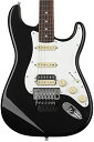 tF_[ GLM^[ COA Fender American Ultra Luxe Stratocaster Floyd Rose HSS - Mystic Black with Rosewood FingerboardtF_[ GLM^[ COA