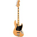 フェンダー エレキベース 海外直輸入 Fender Squier Classic Vibe 70s Jazz Bass, Natural, Maple Fing...