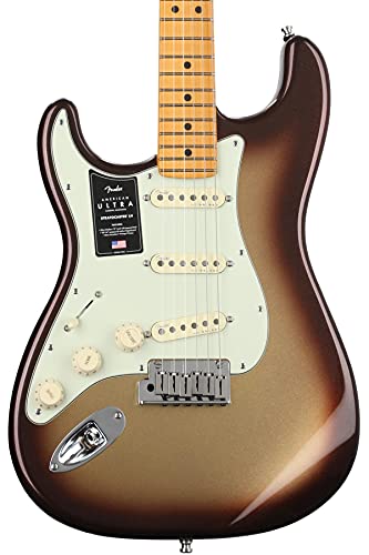 フェンダー エレキギター 海外直輸入 Fender American Ultra Stratocaster Left-handed - Mocha Burst with Maple Fingerboardフェンダー エレキギター 海外直輸入