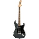 tF_[ GLM^[ COA Squier Affinity Series Stratocaster Electric Guitar, with 2-Year Warranty, Charcoal Frost Metallic, Laurel FingerboardtF_[ GLM^[ COA