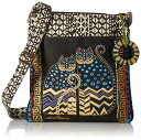 ローレルバーチ ショルダーバッグ アート アメリカ バッグ Laurel Burch LB4315 Crossbody Tote with Zipper Top...