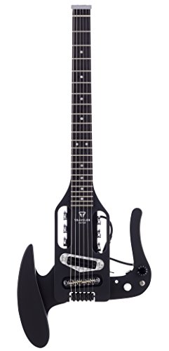 トラベラーギター エレキギター 海外直輸入 Traveler Guitar Pro-Series Mod-X Matte Black Acoustic Electric Guitar Full 24.75 Scale Portable Electric Acoustic Guitar Travel Guitar with Output Jack Headless トラベラーギター エレキギター 海外直輸入