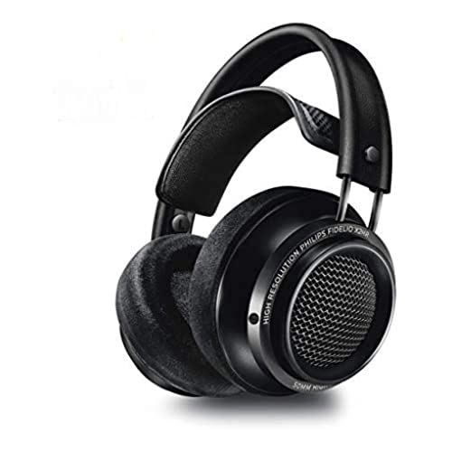 ͢إåɥۥ إåɥե ۥ  ͢ PHILIPS Fidelio X2HR Over The Ear Open Back Wired Headphone 50mm Drivers- Black Professional Studio Monitor Headphones with Detachable Cable͢إåɥۥ إåɥե ۥ  ͢