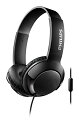 フィリップス　イヤホン 海外輸入ヘッドホン ヘッドフォン イヤホン 海外 輸入 Philips BASS+ On Ear Headphones with Mic - Black (SHL3075BK/27)海外輸入ヘッドホン ヘッドフォン イヤホン 海外 輸入