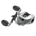 リール Quantum 釣り道具 フィッシング Quantum Throttle Baitcast Fishing Reel, Size 100 Reel, Right-Hand Retrieve, Lightweight Graphite Frame and Side Covers, Continuous Anti-Reverse Clutch, 7.3:1 Gear Ratio, Silverリール Quantum 釣り道具 フィッシング