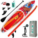 スタンドアップパドルボード マリンスポーツ サップボード SUPボード FEATH-R-LITE Inflatable Paddle Board Stand U...