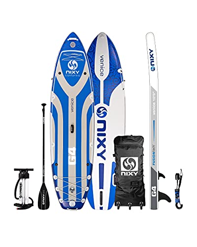 ɥåץѥɥܡ ޥ󥹥ݡ åץܡ SUPܡ NIXY Venice Inflatable Stand Up Paddle Board - Extra Stable for Yoga and Cruising - Premium Quality and All Included, Trɥåץѥɥܡ ޥ󥹥ݡ åץܡ SUPܡ