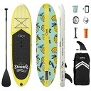 スタンドアップパドルボード マリンスポーツ サップボード SUPボード Ciays Inflatable Paddle Board with SUP Acces...