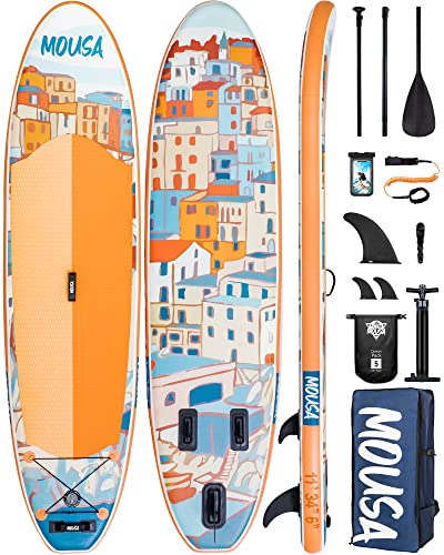 商品情報 商品名スタンドアップパドルボード マリンスポーツ サップボード SUPボード MOUSA 11'×34" Extra Wide Inflatable Stand Up Paddle Board, Stable Ultra Wide SUP for 2 People/Family w/Shoulder Strap, スタンドアップパドルボード マリンスポーツ サップボード SUPボード 商品名（英語）MOUSA 11'×34" Extra Wide Inflatable Stand Up Paddle Board, Stable Ultra Wide SUP for 2 People/Family w/Shoulder Strap, 1600D Backpack, All-Round Sup Board w/Floatable Paddle, US Central Fin 商品名（翻訳）MOUSA インフレータブルスタンドアップパドルボード、11'x34' x 6'' Ultra Wide SUP with/Shoulder Strap, 1600D Backpack, 4 D-Rings, All-Round Paddleboard with/Floatable Paddle, US Central Fin, 2-Action Pump, Leash 型番MOUSA-03-12 海外サイズX-Large ブランドMousa 関連キーワードスタンドアップパドルボード,マリンスポーツ,サップボード,SUPボードこのようなギフトシーンにオススメです。プレゼント お誕生日 クリスマスプレゼント バレンタインデー ホワイトデー 贈り物