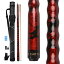 海外輸入品 ビリヤード AB Earth Ergonomic Design 13mm Tip 58" Maple Pool Cue Stick Kit with Hard Case (Red, 19oz)海外輸入品 ビリヤード