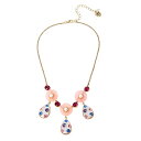 ベッツィ・ジョンソン ネックレス Betsey Johnson アメリカ 日本未発売 Betsey Johnson Flower Drop Necklaceベッツィ・ジョンソン ネックレス Betsey Johnson アメリカ 日本未発売