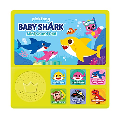 ベイビーシャーク baby shark アメリカ直輸入 知育玩具 大人気 Baby Shark Mini Sound Pad Baby Shark Toys, Musical Toys Learning Education Toys Interactive Baby Toys Gifts for Boys Girベイビーシャーク baby shark アメリカ直輸入 知育玩具 大人気