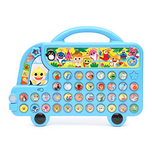 ベイビーシャーク baby shark アメリカ直輸入 知育玩具 大人気 Pinkfong Baby Shark ABC Alphabet Bus Sound Pad Baby Shark Toys, Baby Shark Books Learning Education Toys Interactive Baby Toベイビーシャーク baby shark アメリカ直輸入 知育玩具 大人気